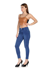 High Rise Skinny Fit - Sky Blue