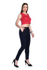 Stretchable Formal Trousers - Skinny Fit
