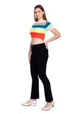 Flare Bottom - Jet Black