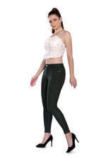 High Rise Skinny Fit - Dark Grey