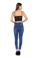 High Rise Skinny Fit - Sky Blue