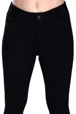 High Rise Skinny Fit - Jet Black