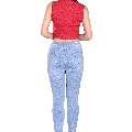 High Rise Skinny Fit - Ice Blue