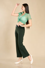 High Rise Wide leg Relax Fit Jeggings