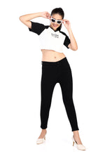 Side Shimmers High Rise Jeans