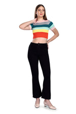 Flare Bottom - Jet Black