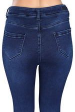 High Rise Skinny Fit - Dark Blue