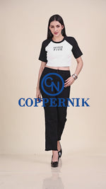 Side Shimmer - Straight Fit Denim